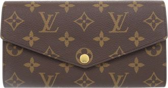 Louis Vuitton Brown Monogram Monogram Long Wallet (Bi-Fold) (Pre-Owned)