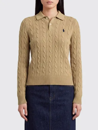 Polo Ralph Lauren Polo in maglia in lana e cashmere con vestibilit&agrave; slim