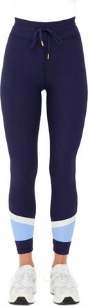 The Upside Womens Silverstone Midi Pants In Navy