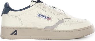 Autry Medalist Low Sneakers - Heren - Sneakers - Blauw - 44 EU - Katoen - Schoenen