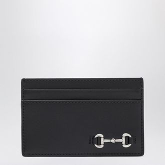 Gucci Black cardholder with Horsebit