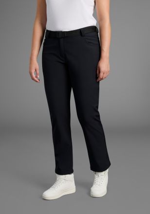 Maier Sports Softshellhose MAIER SPORTS DA-HOSE EL. SOFTSH. PERLIT W, Damen, Gr. 34, N-Gr, schwarz, Obermaterial: 92% Polyester, 8% Elasthan, Hosen Softshellhose, 