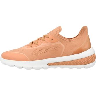 Geox Sneakers, female, Orange, Size: 8 US Stylish Casual Sneakers