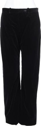 Khaite Black Mid-Rise Five-Pocket Straight-Leg Jeans