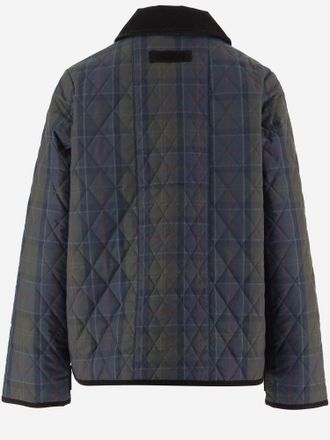 Barbour Quilted Check Nylon Jacket - Multicolor
