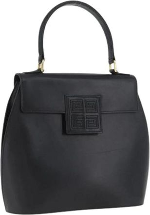 Givenchy Pre-owned Hand Bag - Dames - Vintage Handtas - Zwart - ONE Size - Leer - Vintage