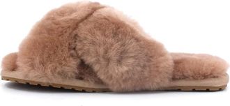 Emu Schoenen, Dames, Beige, 37 EU, Leer, Mayberry Slipper
