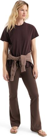Pact Organic Cotton Softspun Essential Crewneck Tee in Plum at Nordstrom, Size Xx-Large