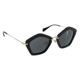Miu Miu Pre-owned Accessories, female, Black, Size: ONE SIZE Pre-owned Sunglasses