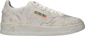 Autry Sneakers Medalist Damen Wildleder Beige