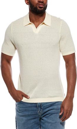 Onia Textured Johnny Collar Polo Shirt