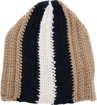 Dsquared2 Multicolor Striped Beanie Cap