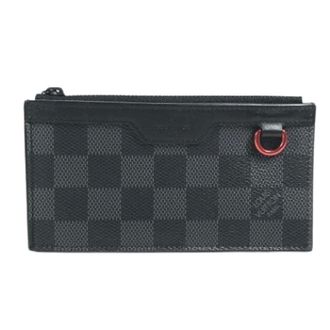 Louis Vuitton Pre-owned Damier Graphite Coin Case - unisex - Louis Vuitton Vintage - Vintage Wallets - Black - ONE SIZE - Pre-owned