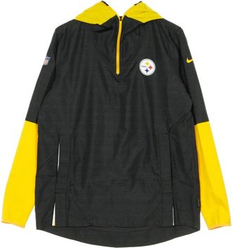 Nike Lichtgewicht NFL Team Logo spelersjack - Heren - Windbreakers - Zwart - M - Polyester - Fitness