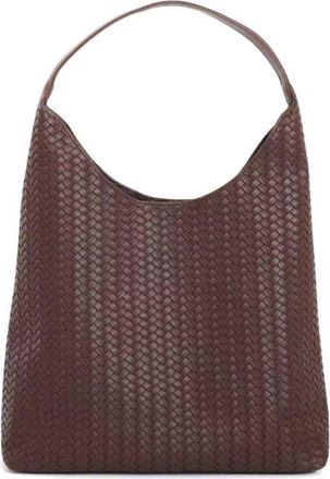 Adornia Texture Woven Shoulder Bag in Brown at Nordstrom Rack