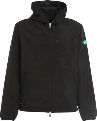 Save The Duck David Hooded Jacket - Heren - Zomerjassen - Zwart - L - Jassen