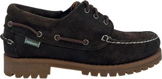 Sebago Acadia Suede Waxed - Heren - Bootschoenen - Bruin - 44 1/2 EU - Leer - Schoenen