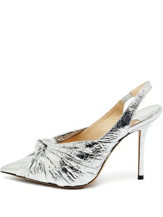 Jimmy Choo London Annabell leather pumps - Silver