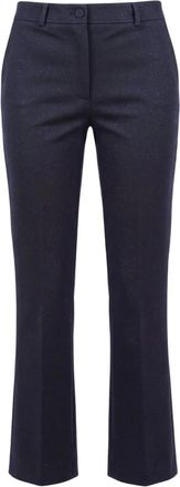 Jucca Pantaloni cropped - - Trousers - Donna - Blu - XS