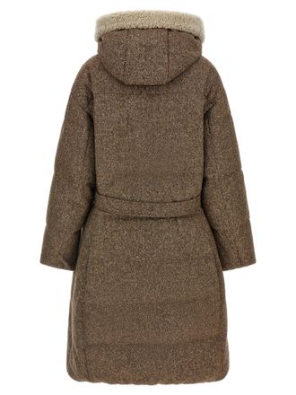 Brunello Cucinelli Virgin Wool Coat - Brown