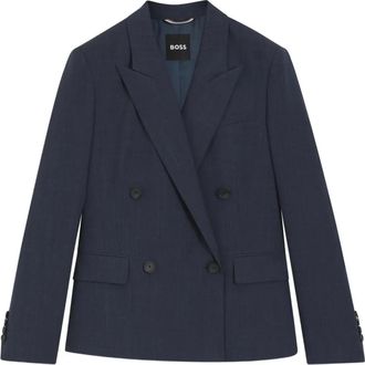 BOSS Blazer doppiopetto - Blu