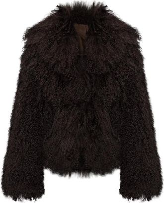 Ami Giacca corta in montone - - Jackets - Donna - Marrone - S