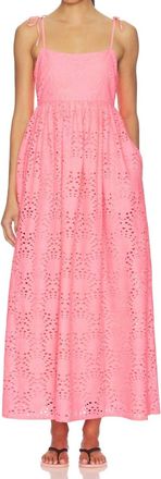 Beach Riot Valory Maxi Dress In Seashell Pink