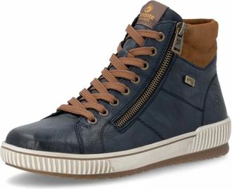 Remonte Veterenkelboot - Dames - Schoenen - Blauw - Maat: 43 EU Leer