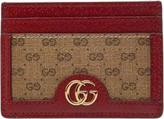 Gucci Pre-owned Wallets, female, Multicolor, Size: ONE SIZE Pre-owned Vintage Card case