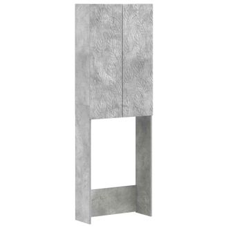 vidaXL Mueble De Ba&ntilde;o Delft Gris Hormig&oacute;n 66 X 25,5 X 190 Cm Vidaxl
