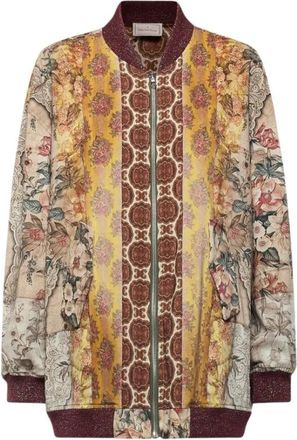 Pierre-Louis Mascia Dydox Bomber Jacket - Dames - Bomber jackets - Veelkleurig - S - Wol - Jassen