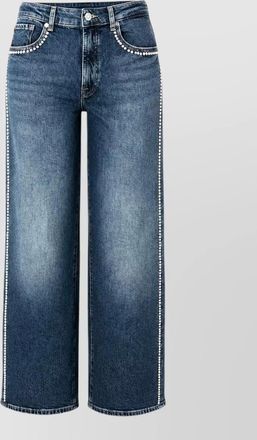 7 For All Mankind stretch denim straight-leg jeans