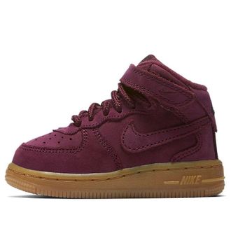 Nike (TD) Nike Air Force 1 Mid WB Bordeaux AH0757-600