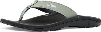 Olukai Ohana Mens Sandals Seagreen/Black : 13 D - Medium, Synthetic