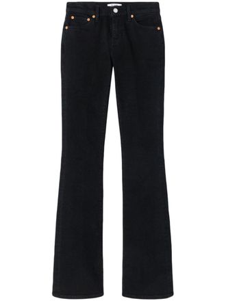 Re/Done Midrise Baby Boot bootcut jeans - Zwart