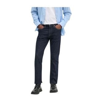 Levi's Jeans, Heren, Blauw, W30 L32, Denim, 512 Slim Taper Jeans