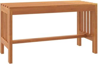 vidaXL Vidaxl - Garden Bench 80 cm Solid Wood Eucalyptus