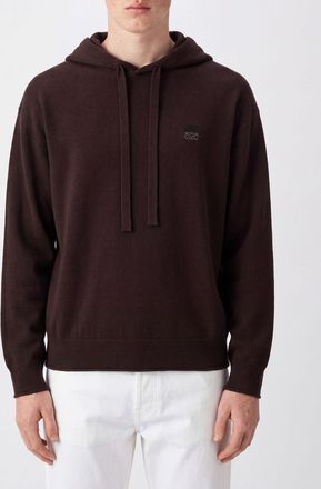 Loewe Felpa con cappuccio relaxed fit in cotone con spalle scese