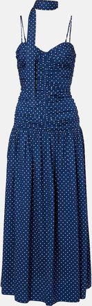Poss&eacute; Edie polka-dot maxi dress