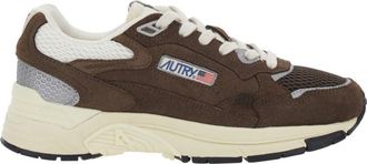 Autry Brown Low Top Sneakers