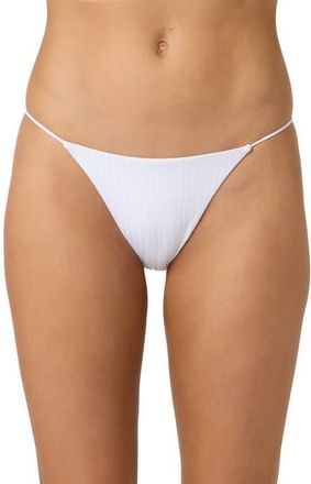 O'Neill Shorebreak Ribbed Redondo Bikini Bottoms in White at Nordstrom, Size X-Small