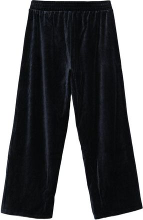 Emporio Armani Velvet Logo Joggers - Black
