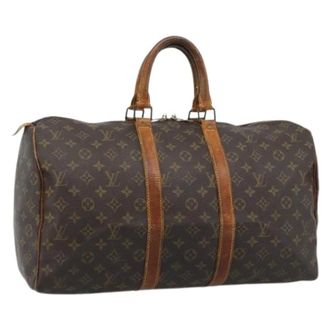 Louis Vuitton Pre-owned Boston Bag - unisex - Louis Vuitton Vintage - Vintage Weekend Bags - Brown - ONE SIZE - Pre-owned
