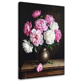Feeby Impresi&oacute;n De Imagen, Ramo De Peon&iacute;as Rosas, 80x120