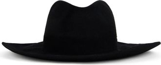 Alberta Ferretti Elegante en veelzijdige vilten hoed - Dames - Hoeden - Zwart - M - Wol - Accessoires