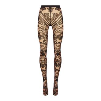 Wolford Paisley Tattoo Tights