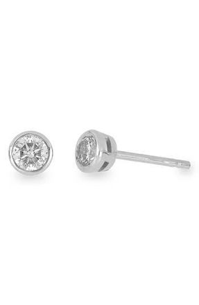 Bony Levy Bezel Diamond Stud Earrings - 0.50 ctw. in 14K White Gold at Nordstrom Rack