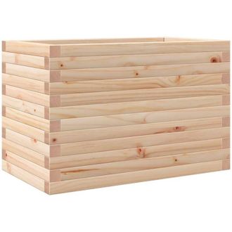 vidaXL Jardinera Madera Maciza De Pino 70x40x45,5 Cm Vidaxl