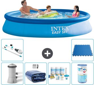 Intex Piscina Easy Set Redonda - 366x76 Cm - 8-piezas S31049