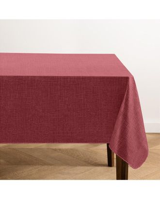 Elrene Monterey Linen Texture Vinyl Indoor/Outdoor Tablecloth
